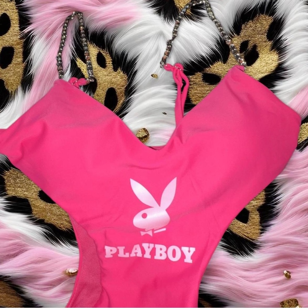 Playboy Hot Pink Swimsuit